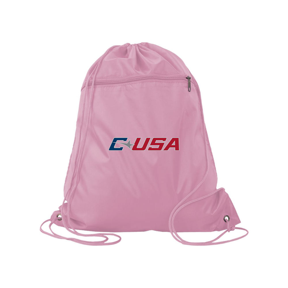 Conference USAl  Q-Tees - Polyester Cinchpack