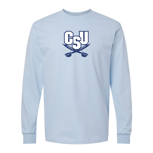 Men's CSU Buccaneers  Gildan Heavy Cotton Long Sleeve T-Shirt