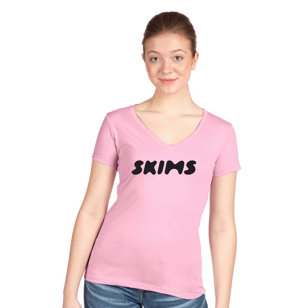 Women's Skims  Next Level V-Neck T-Shirt