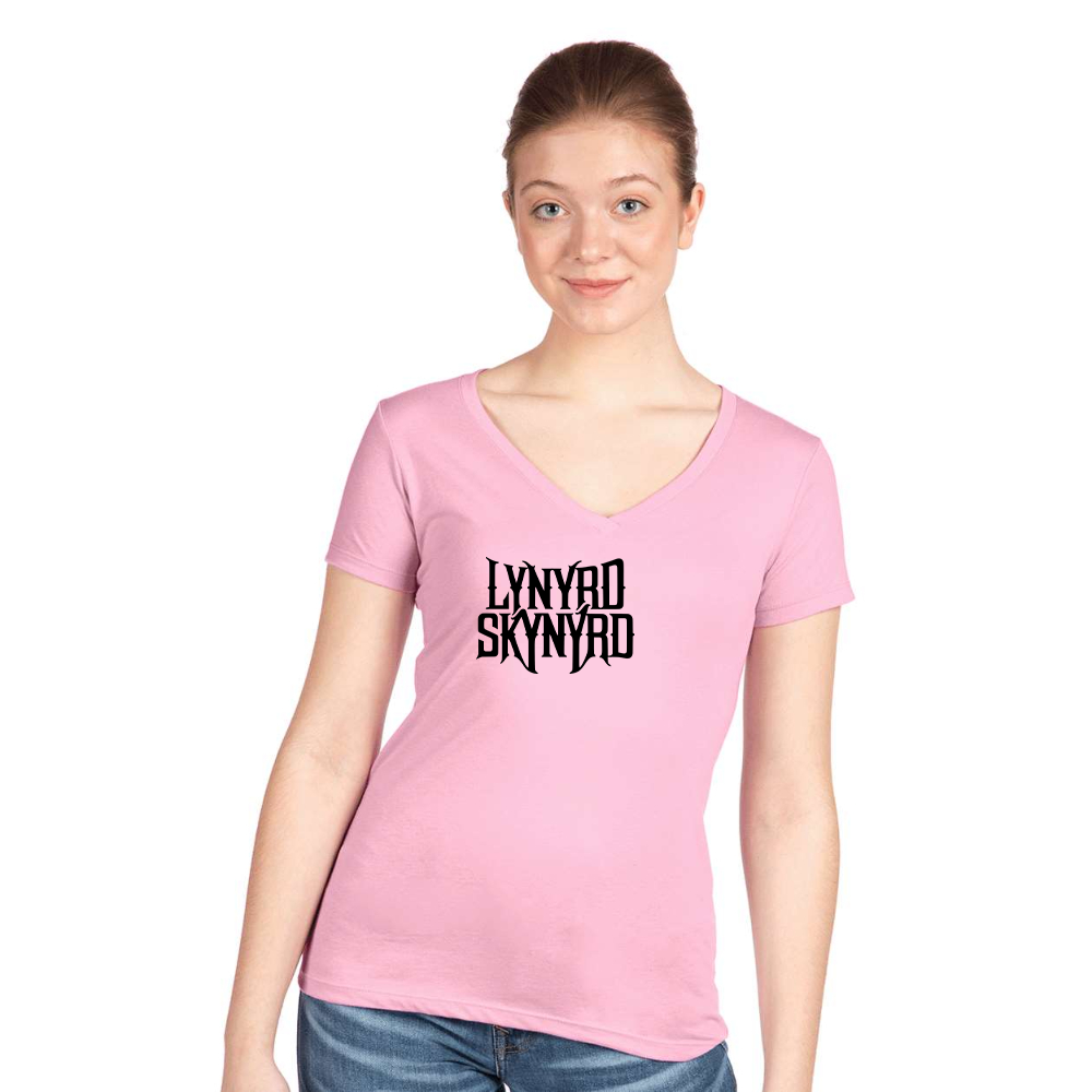 Women's Lynyrd Skynyrd   Next Level V-Neck T-Shirt