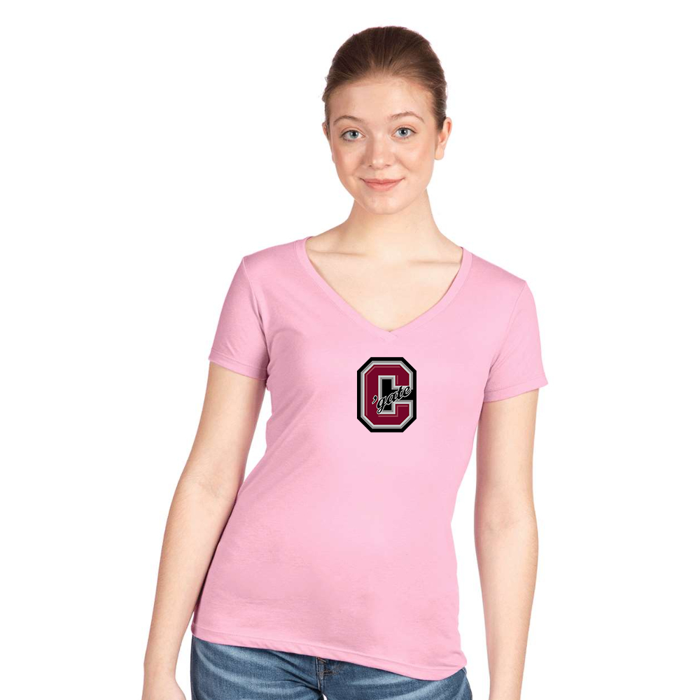 Women's  Colgate Raiders  Next Level V-Neck T-Shirt