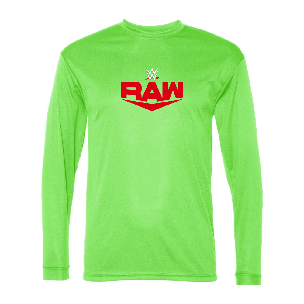 Men's  WWE Raw Performance Long Sleeve T-Shirt
