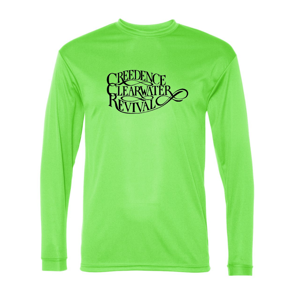 Men's Creedence Clearwater Revival Performance Long Sleeve T-Shirt