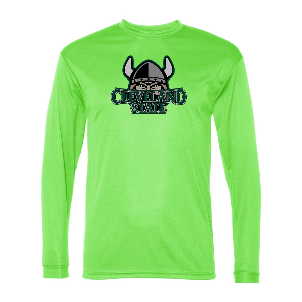 Men's  Cleveland State Vikings Performance Long Sleeve T-Shirt