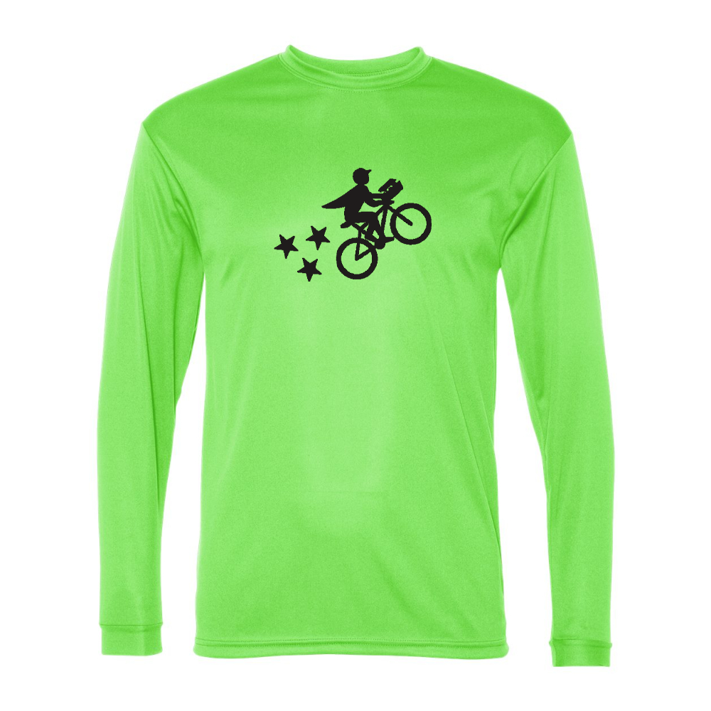 Men's Postmates Bike Performance Long Sleeve T-Shirt