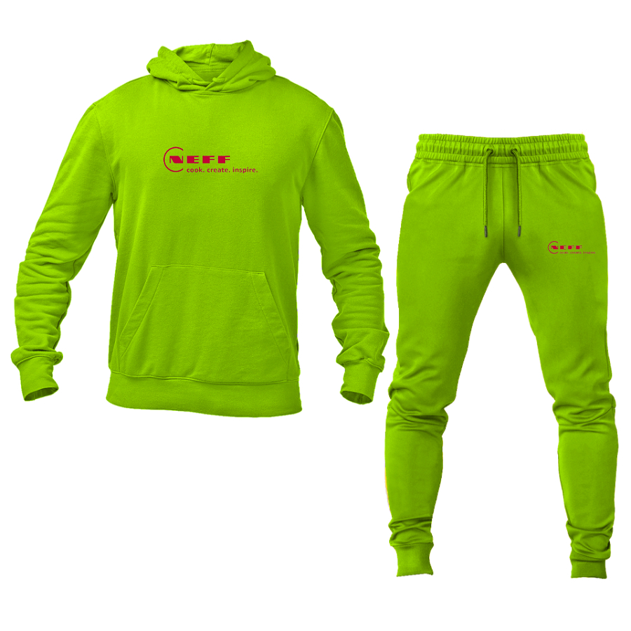 Men's NEFF Logo Hoodie Joggers Set