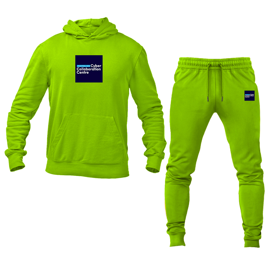 Men's Australian Cyber Collaboration Centre Logo Hoodie Joggers Set