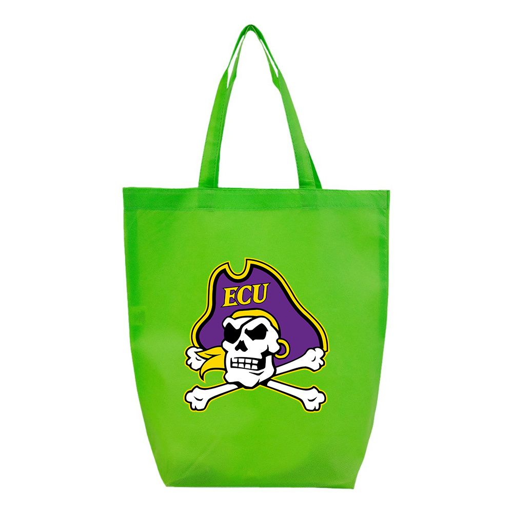 East Carolina Pirates  Q-Tees Non-Woven Gusset Bottom Tote