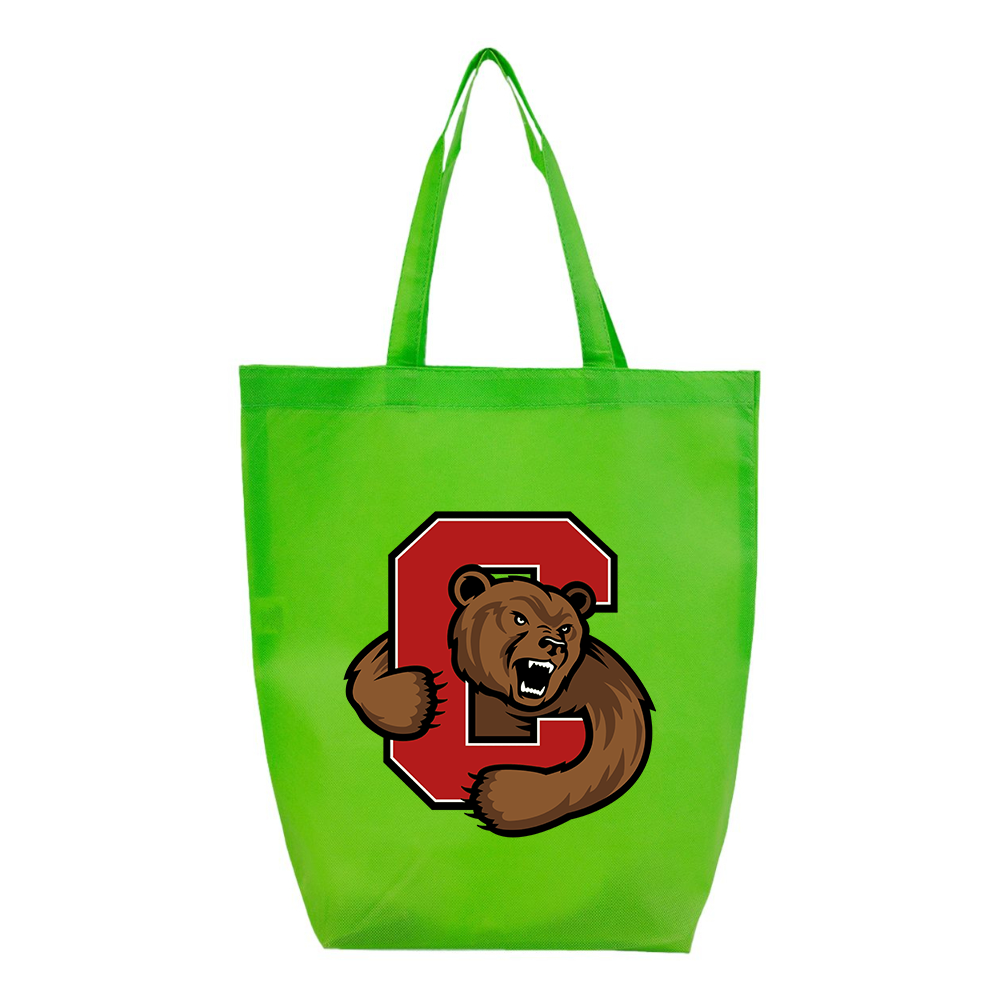 Cornell Big Red Q-Tees Non-Woven Gusset Bottom Tote