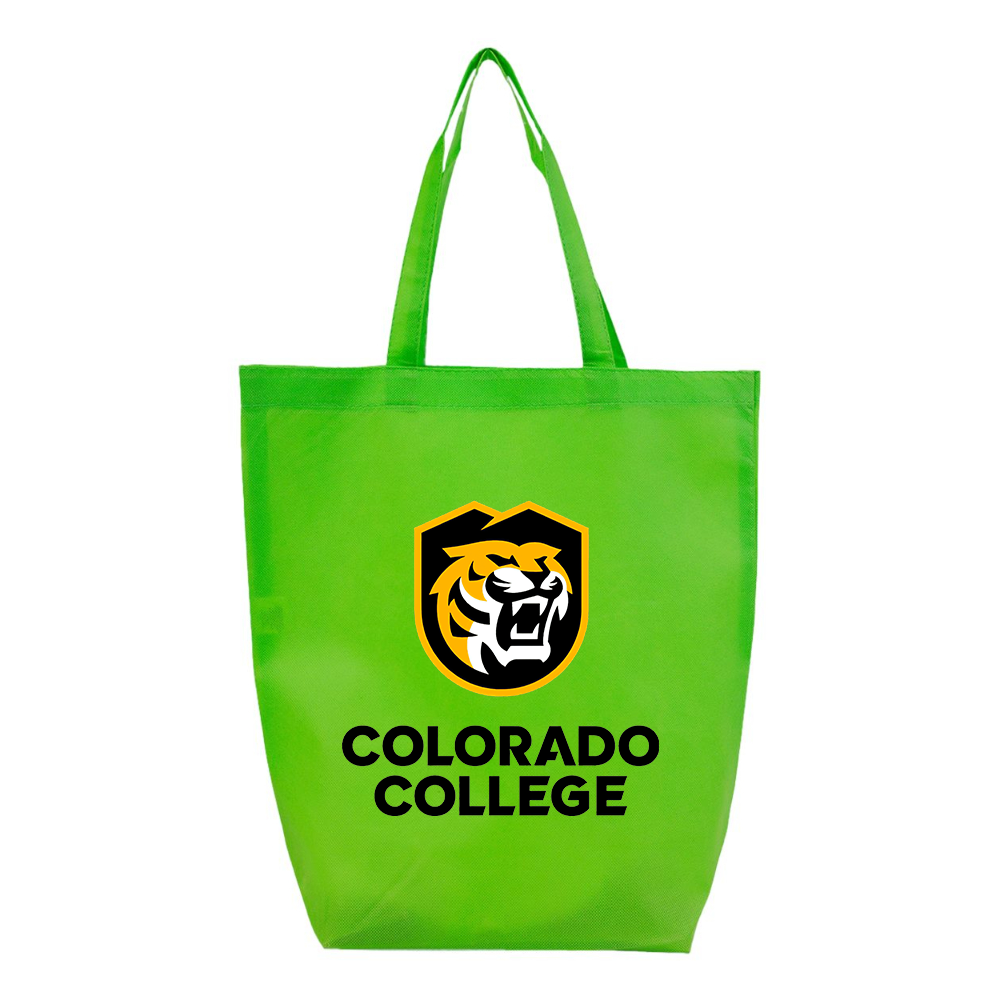 Colorado College Tigers Q-Tees Non-Woven Gusset Bottom Tote