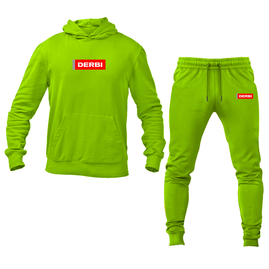 Men's Derbi Logo Hoodie Joggers Set