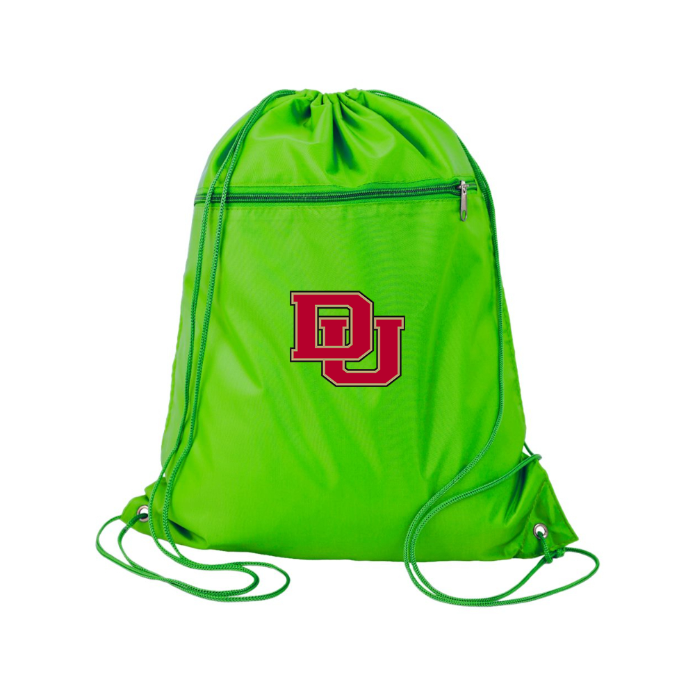 Denver Pioneers  Q-Tees - Polyester Cinchpack