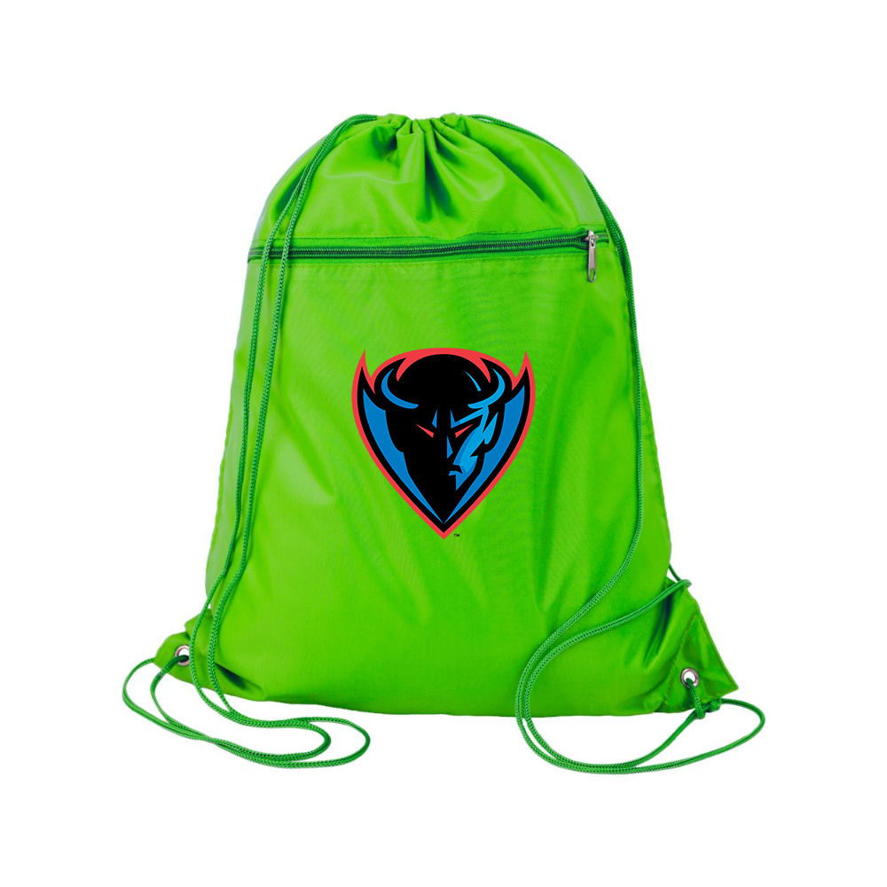 DePaul Blue Demons  Q-Tees - Polyester Cinchpack