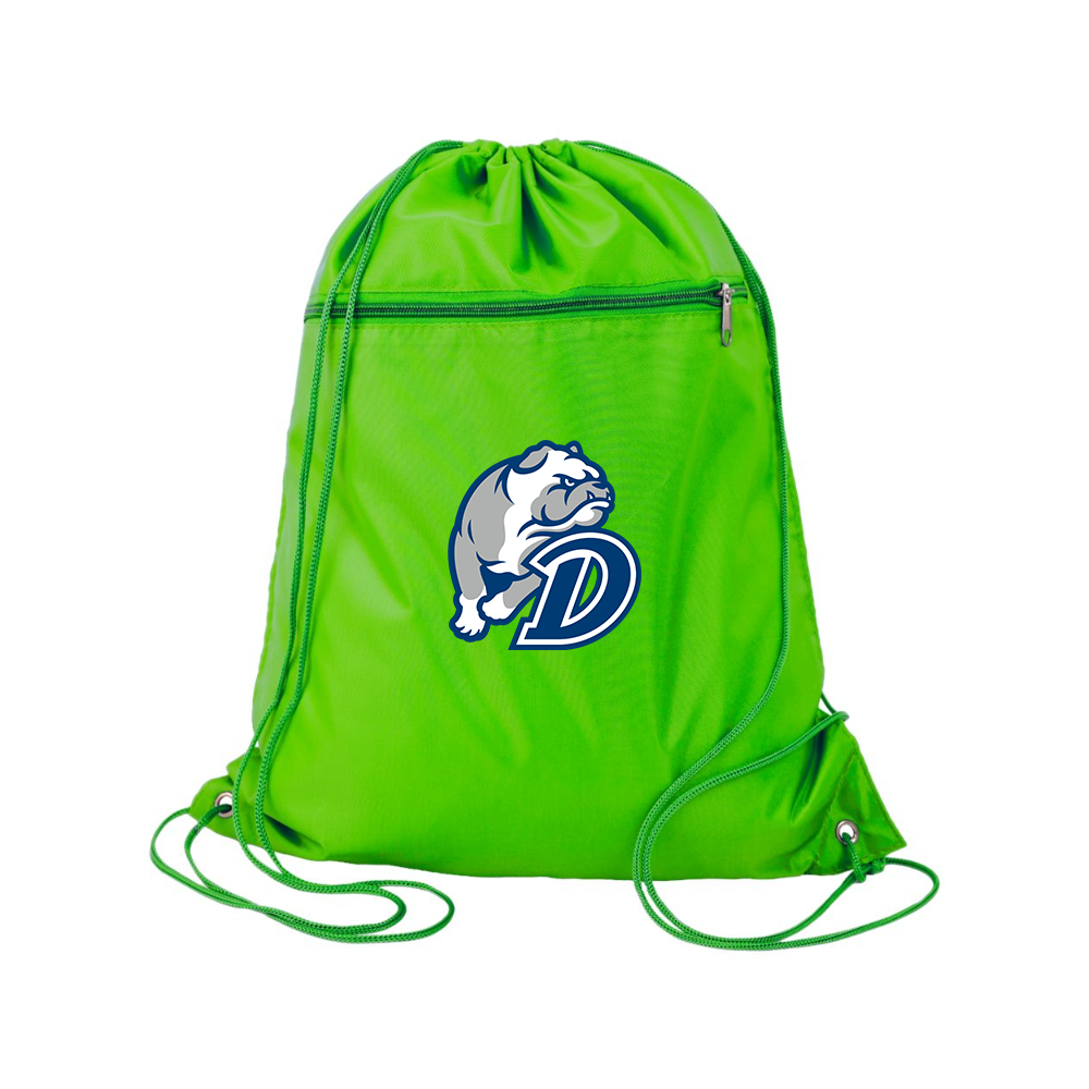 Drake Bulldogs Q-Tees - Polyester Cinchpack