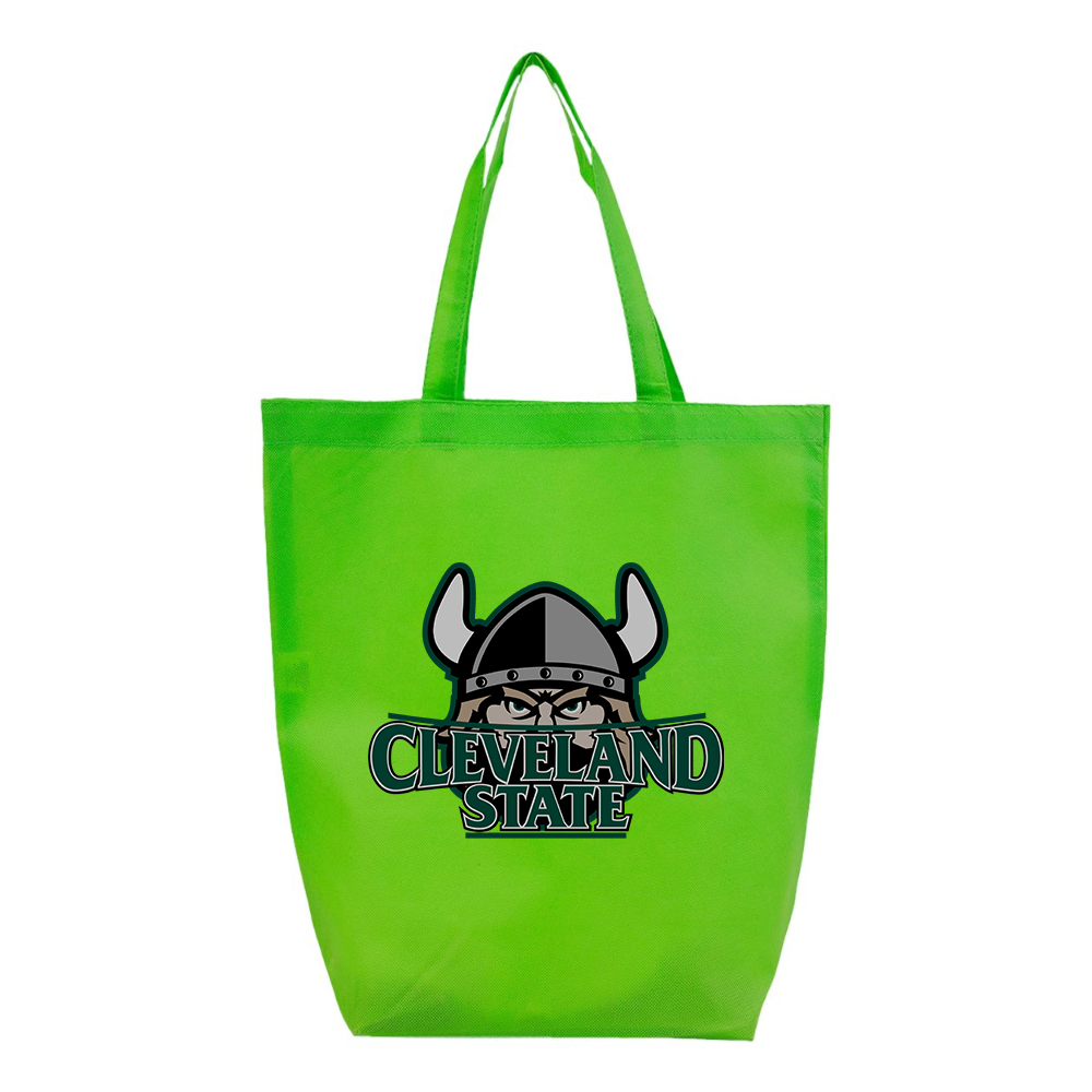 Cleveland State Vikings    Q-Tees Non-Woven Gusset Bottom Tote