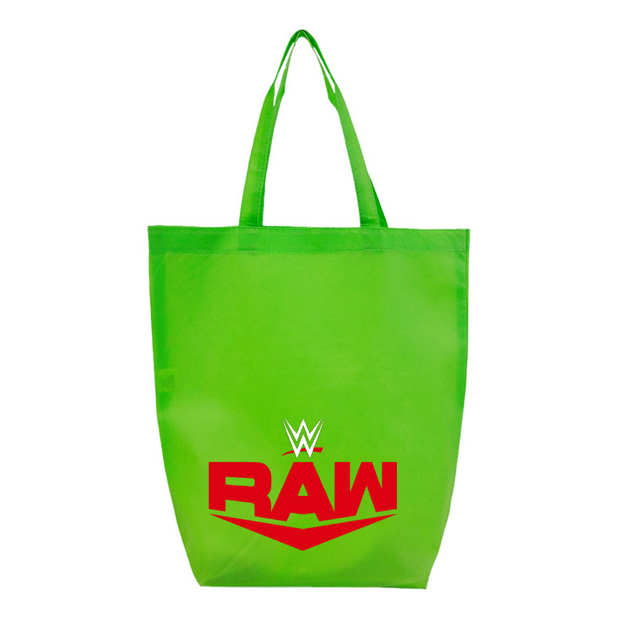 WWE Raw Q-Tees Non-Woven Gusset Bottom Tote
