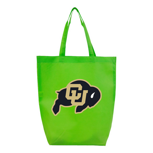 Colorado Buffaloes Q-Tees Non-Woven Gusset Bottom Tote