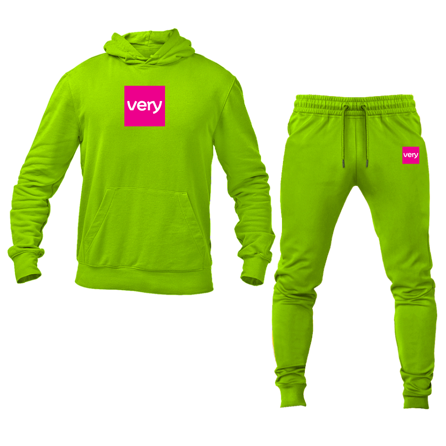 Men's Very  Logo Hoodie Joggers Set
