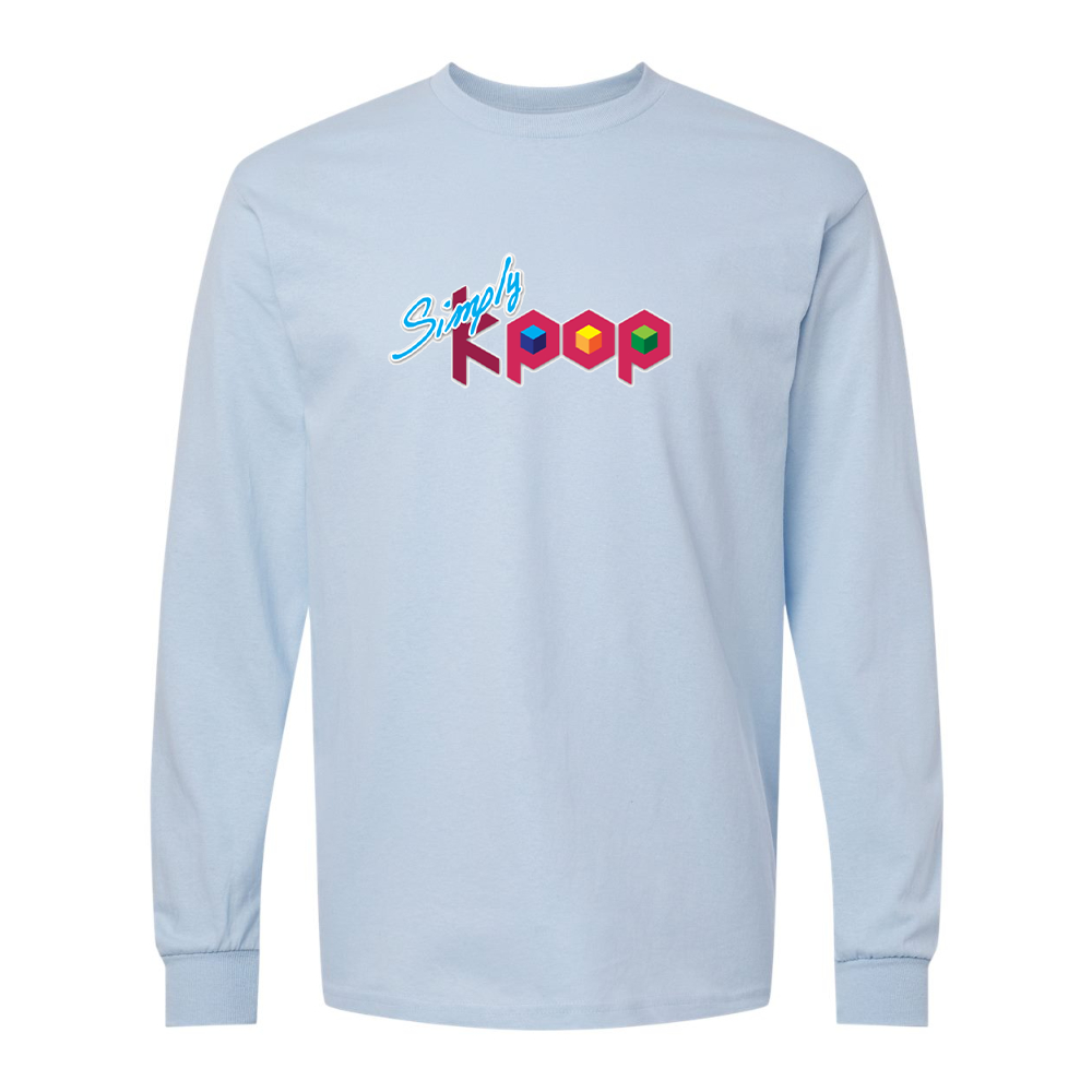 Men's  Simply Kpop  Gildan Heavy Cotton Long Sleeve T-Shirt