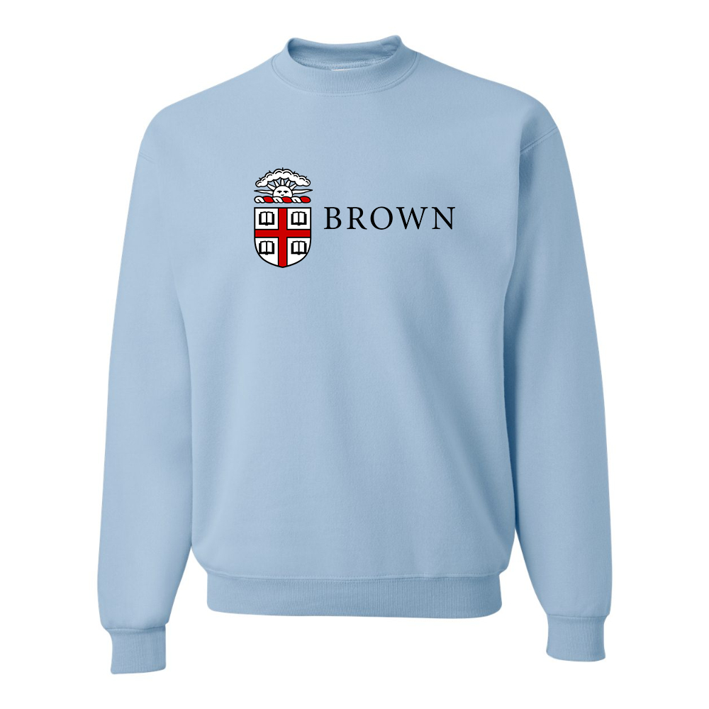 Men's Brown University JERZEES NuBlend Crewneck Sweatshirt