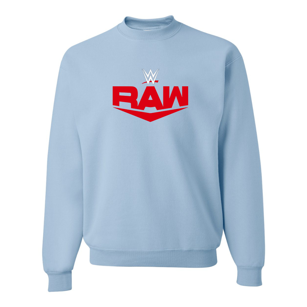 Men's  WWE Raw JERZEES NuBlend Crewneck Sweatshirt