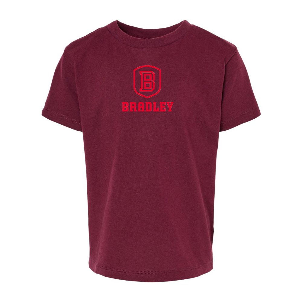 Bradley Braves BELLA  CANVAS Toddler Jersey Tee