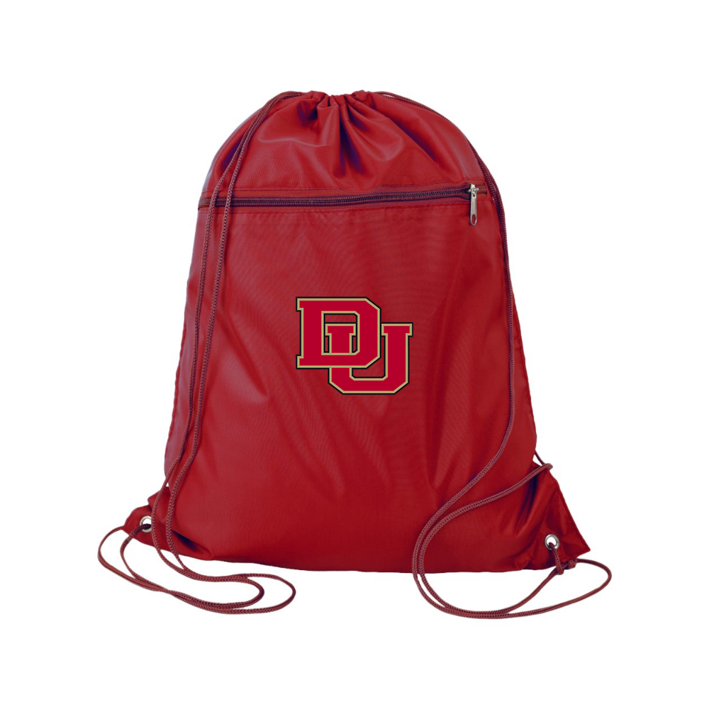Denver Pioneers  Q-Tees - Polyester Cinchpack
