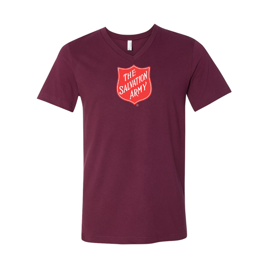 The Salvation Army BELLA  CANVAS - Jersey V-Neck T-Shirt