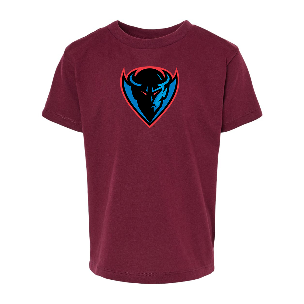 DePaul Blue Demons BELLA  CANVAS Toddler Jersey Tee