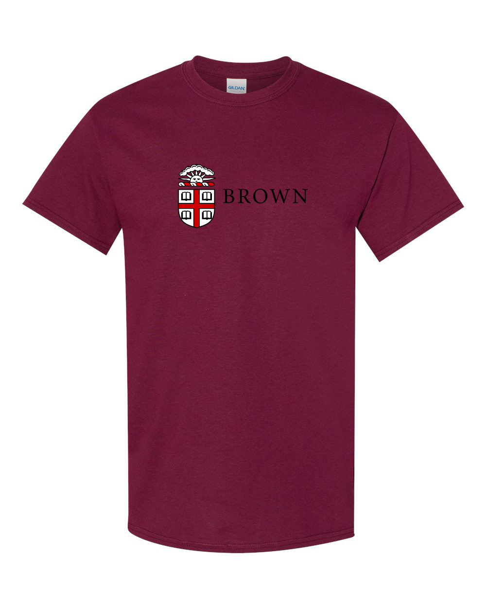 Men's Brown University  Gildan Heavy Cotton T-Shirt