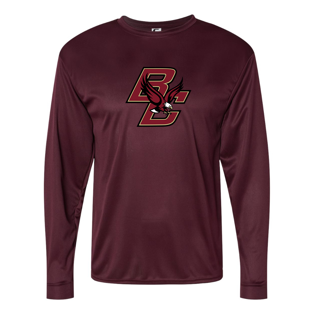 Men's Boston College Eagles Performance Long Sleeve T-Shirt