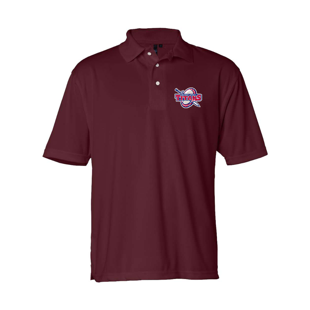 Men's  Detroit Titans  Sierra Pacific Moisture Free Mesh Polo