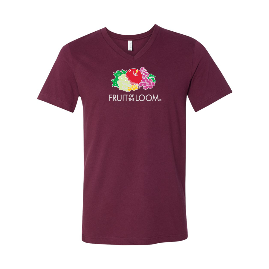 Fruit Of the Loom  BELLA  CANVAS - Jersey V-Neck T-Shirt