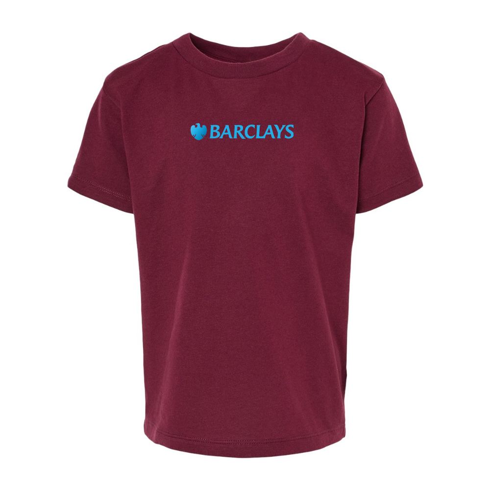 Barclays BELLA  CANVAS Toddler Jersey Tee