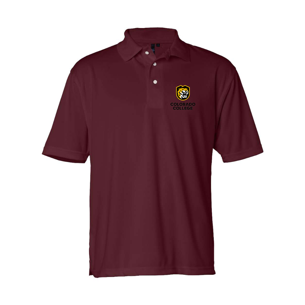 Men's Colorado College Tigers Sierra Pacific Moisture Free Mesh Polo