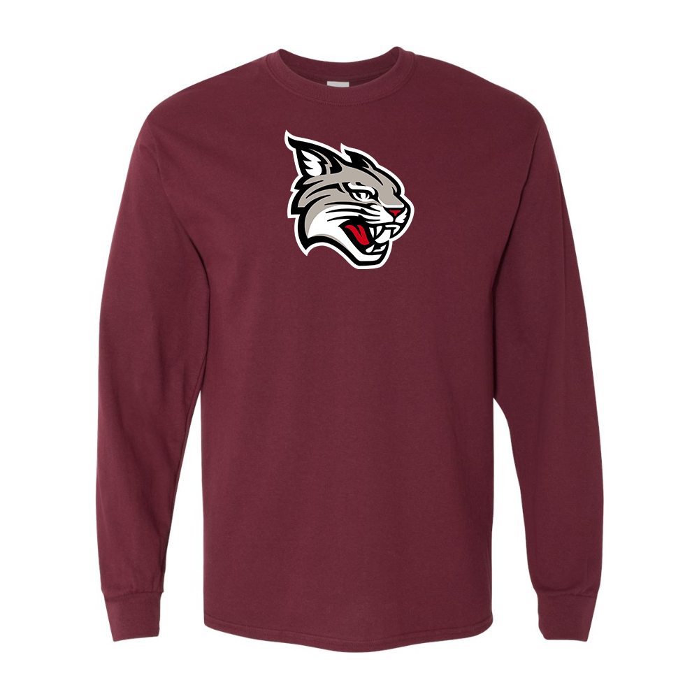 Men's  Davidson Wildcats  Gildan Heavy Cotton Long Sleeve T-Shirt