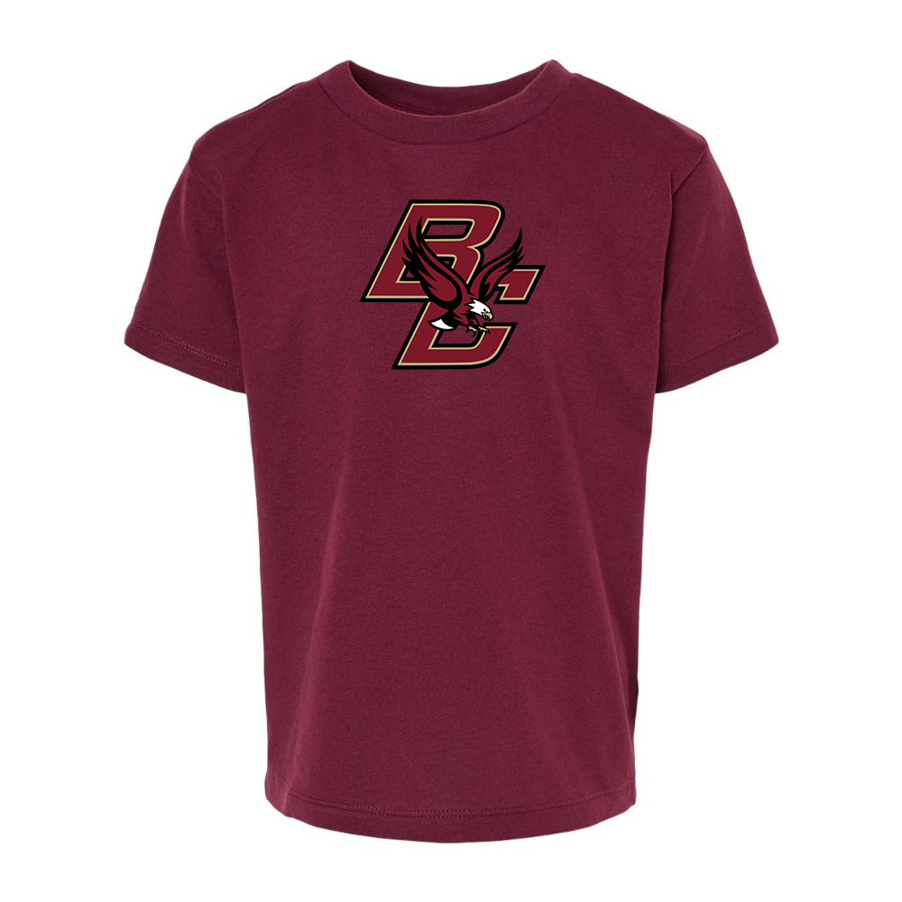 Boston College Eagles  BELLA  CANVAS Toddler Jersey Tee