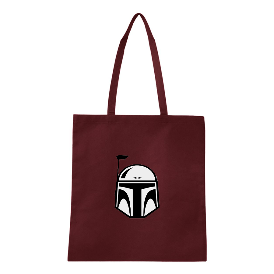 Star Wars Boba Fett Helmet Q-Tees Non-Woven  Tote