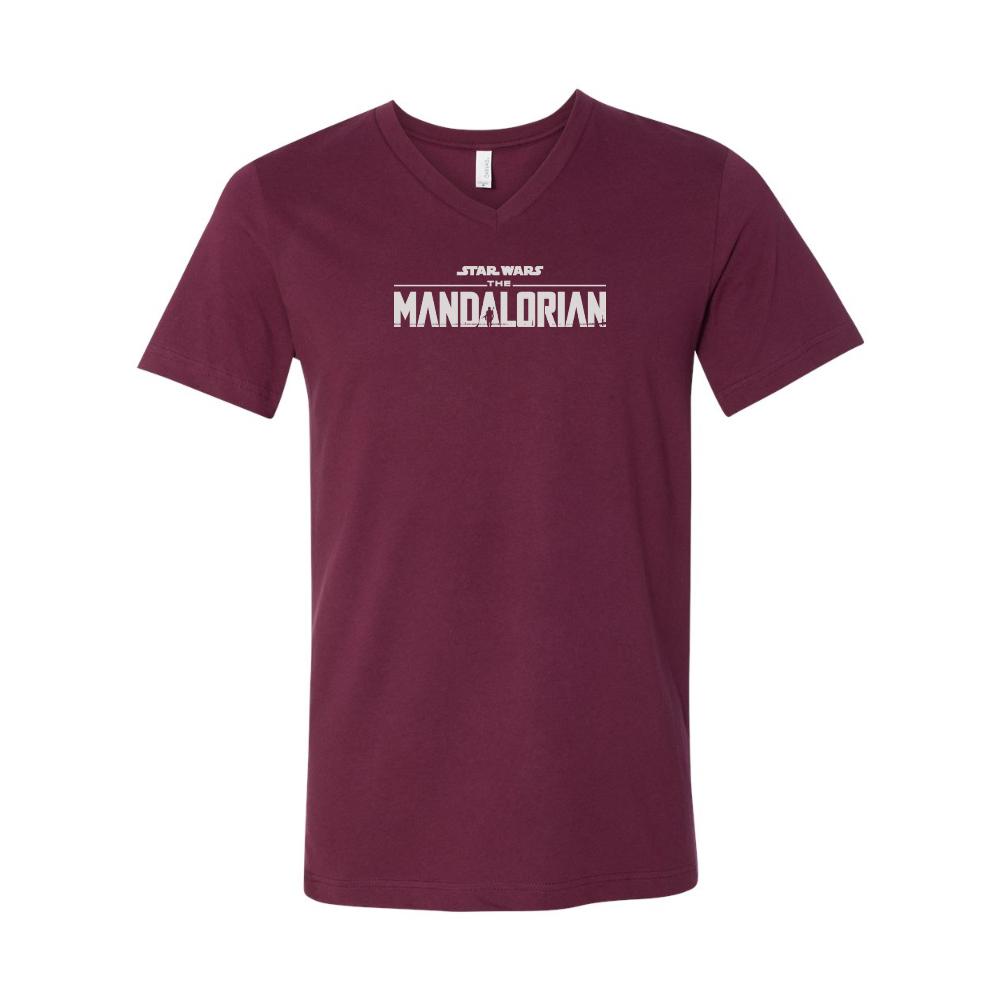 Star Wars The Mandalorian BELLA  CANVAS - Jersey V-Neck T-Shirt