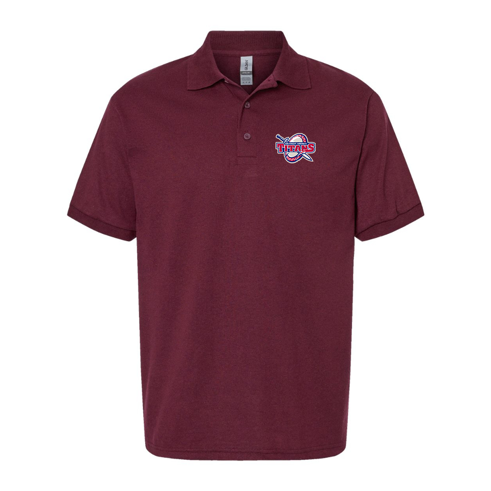 Men's Detroit Titans Dry Blend Jersey Polo
