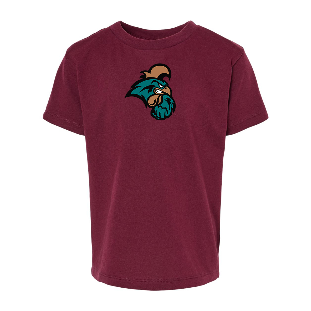 Coastal Carolina Chanticleers BELLA  CANVAS Toddler Jersey Tee