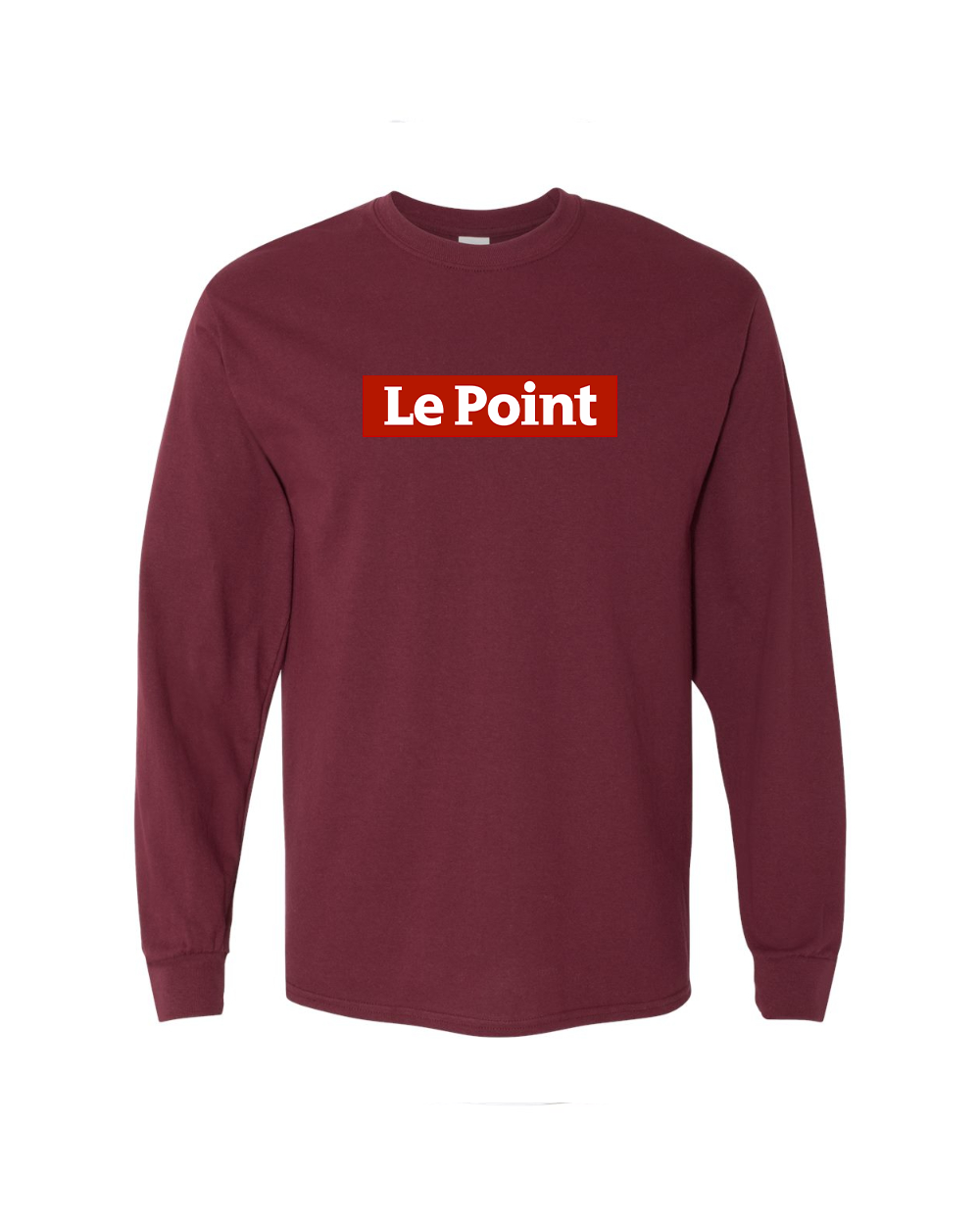 Men's  Le Point Gildan Heavy Cotton Long Sleeve T-Shirt