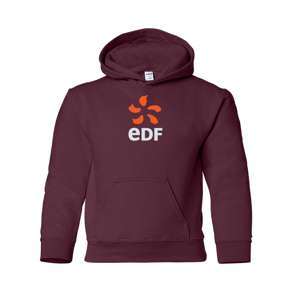 Youth Edf Gildan Heavy Blend  Hooded Sweatshirt