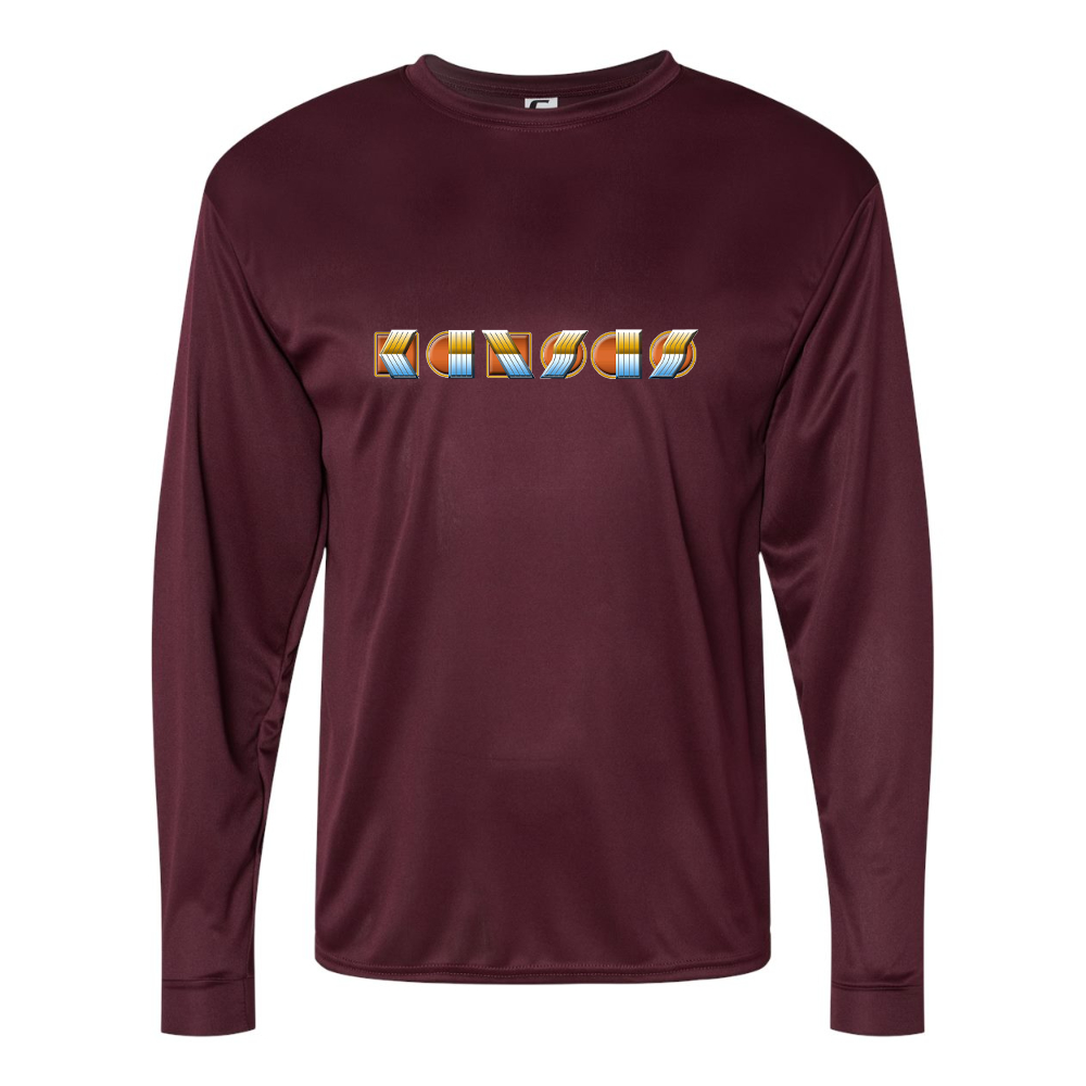Men's Kansas Performance Long Sleeve T-Shirt