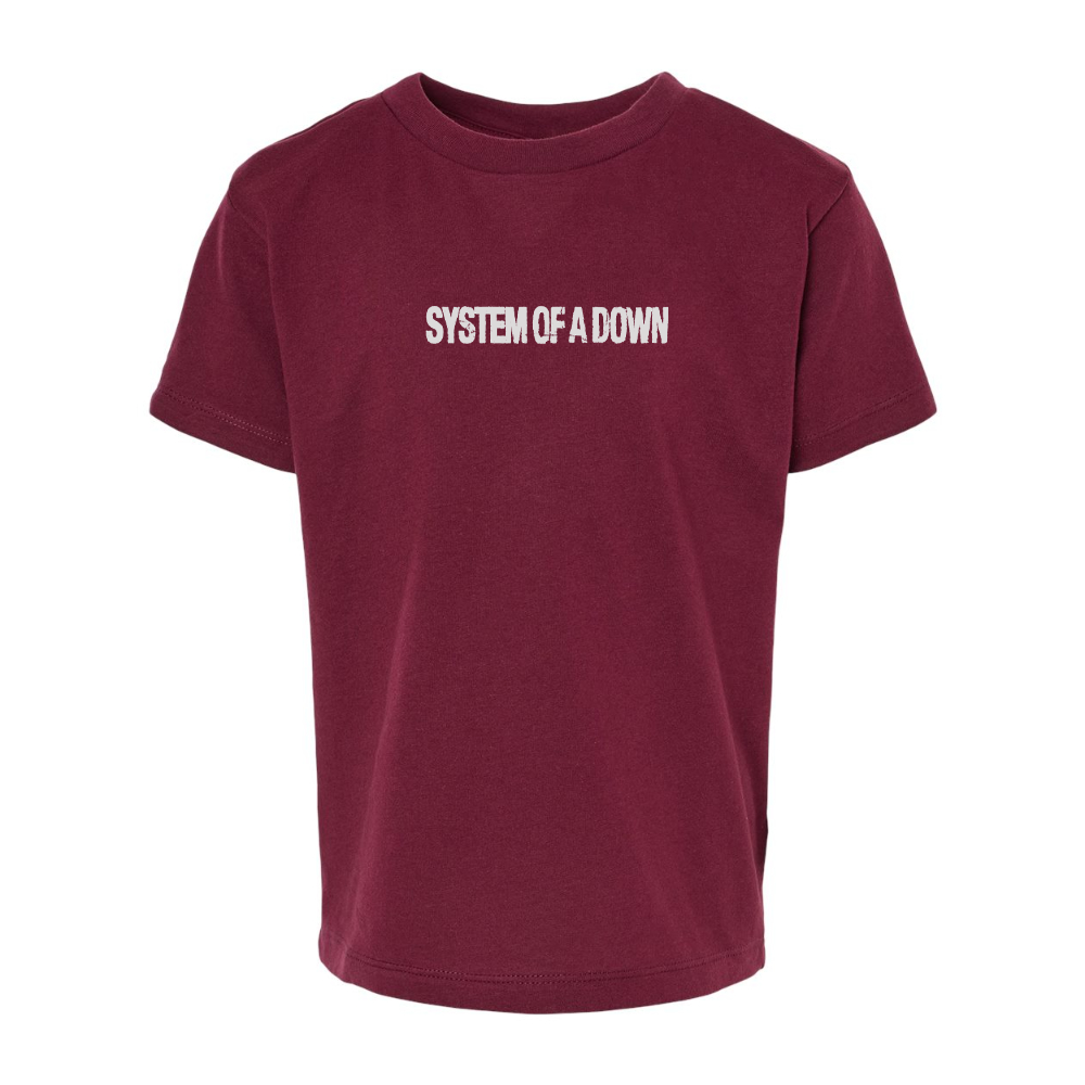 System Of A Down  BELLA  CANVAS Toddler Jersey Tee