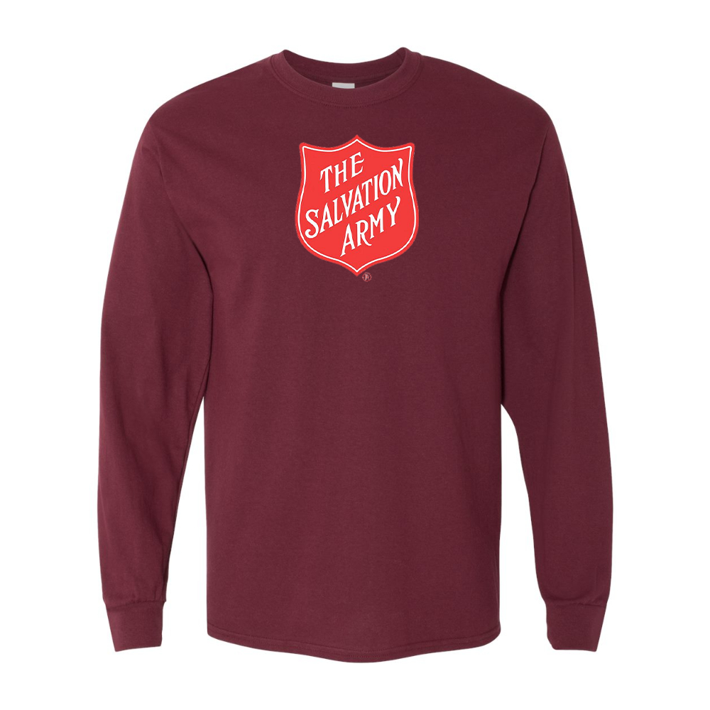 Men's  The Salvation Army  Gildan Heavy Cotton Long Sleeve T-Shirt