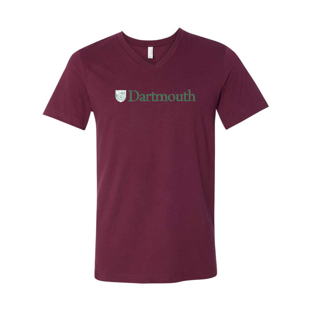 Dartmouth College BELLA  CANVAS - Jersey V-Neck T-Shirt