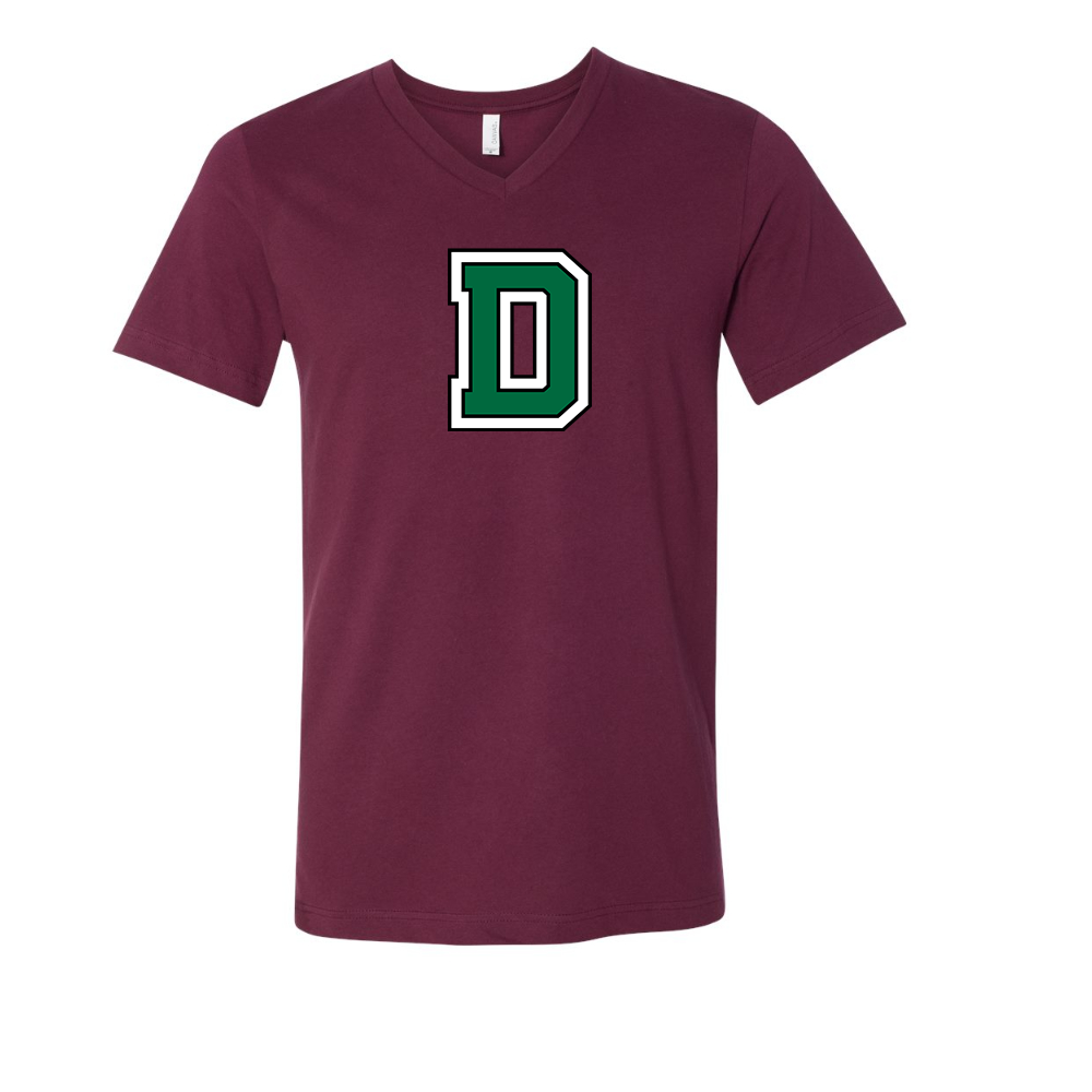 Dartmouth Big Green BELLA  CANVAS - Jersey V-Neck T-Shirt