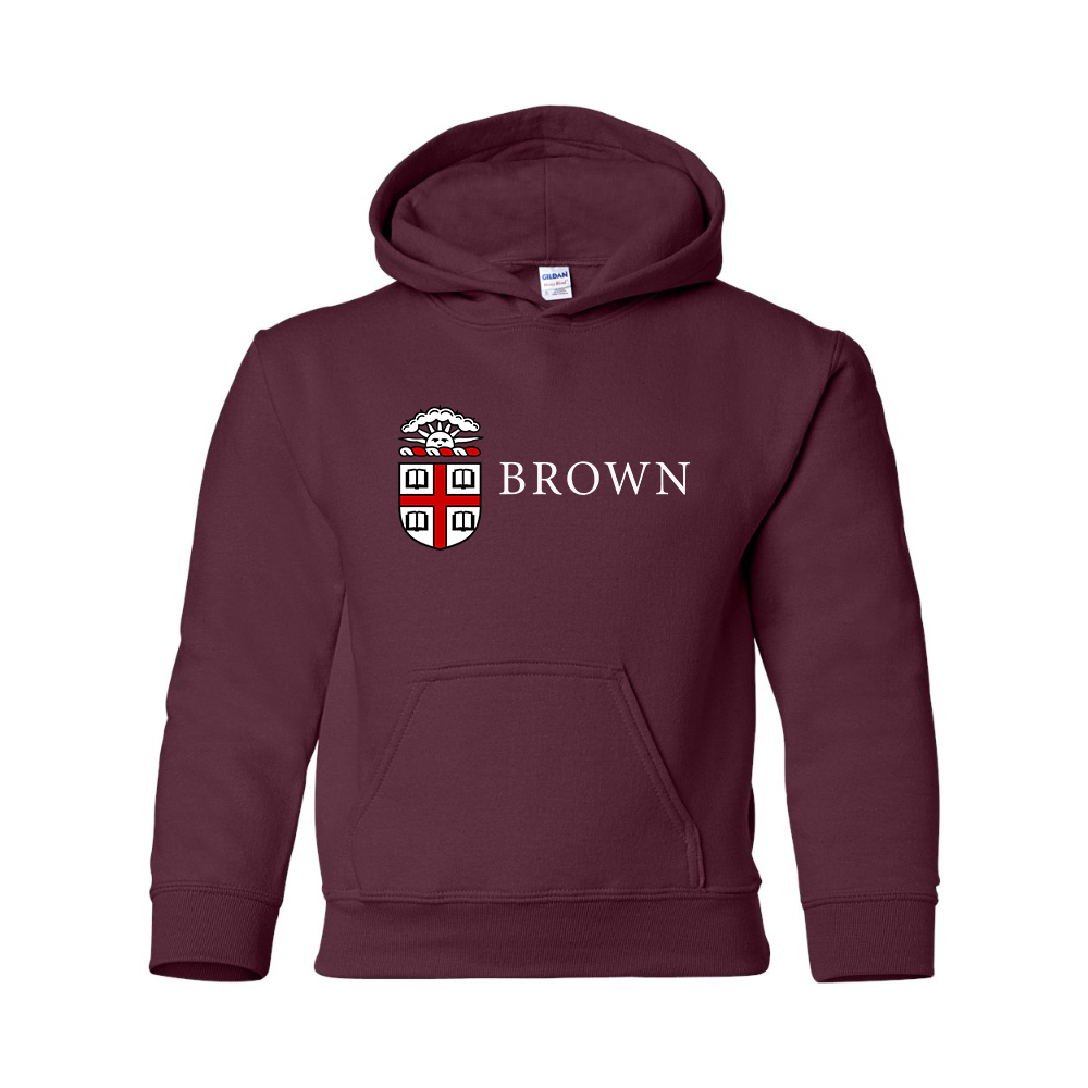 Youth  Brown University  Gildan Heavy Blend  Hooded Sweatshirt