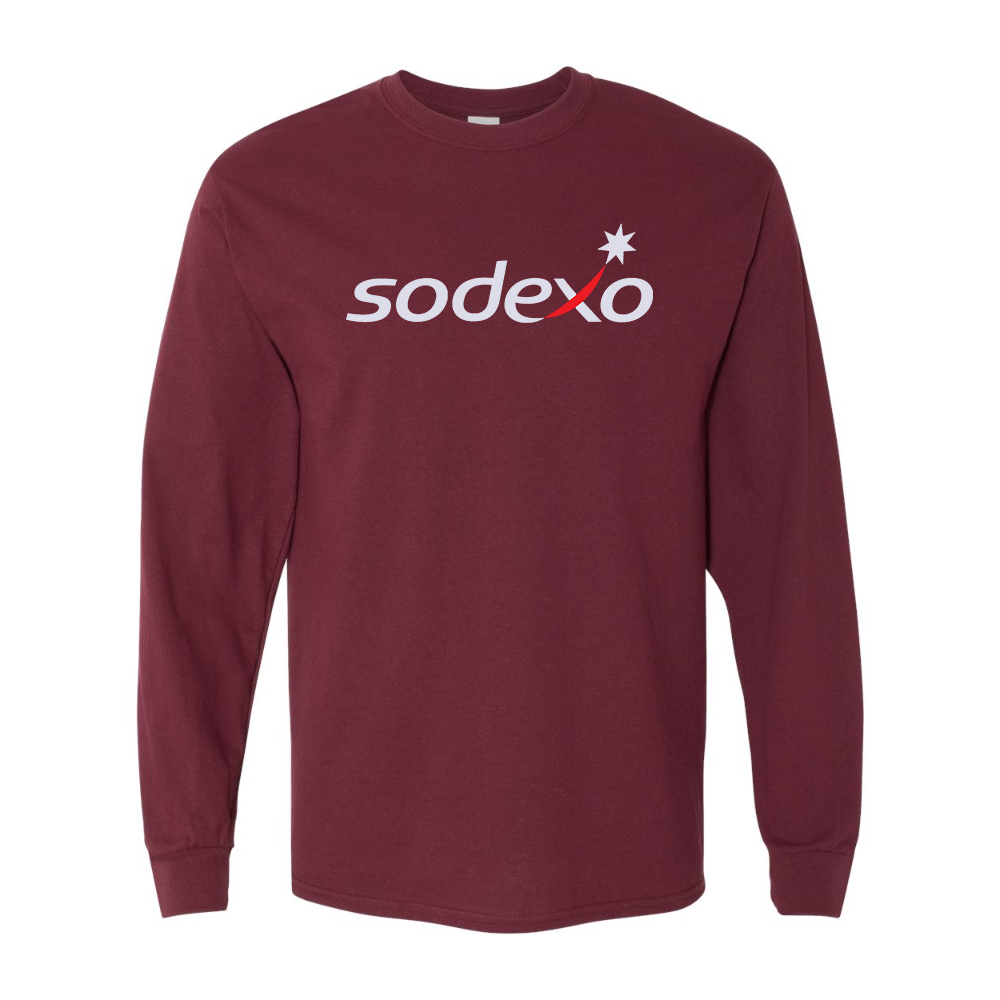 Men's Sodexo Gildan Heavy Cotton Long Sleeve T-Shirt